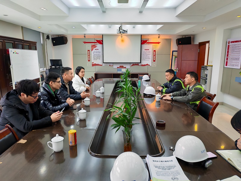 温州市交通运输局党委委员罗以兵带队检查Z6尊龙凯时集团灵昆作业区